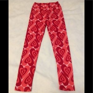 NEW LuLaRoe heart leggings